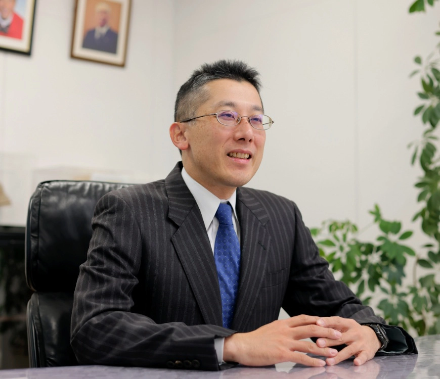 代表取締役画像